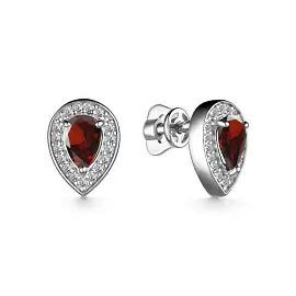 Серьги пусеты 02-3484.00ГР-00 серебро_0