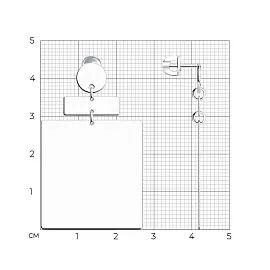 Серьги подвесные 94025547 серебро_2