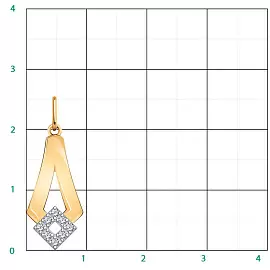 Подвеска 50225 золото_1