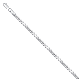 Цепь НЦ22-200Ю-3 d0.50 серебро Полновесная